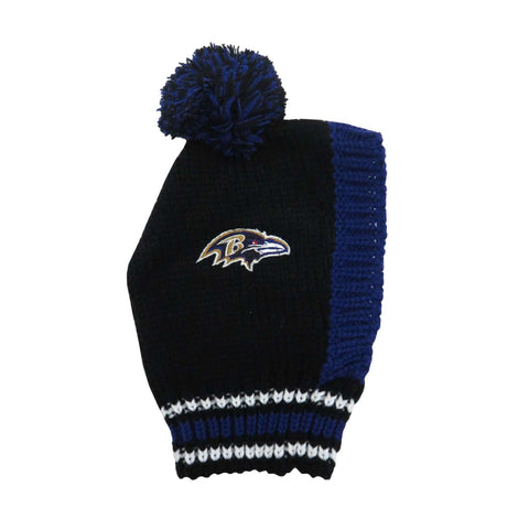 Baltimore Ravens Team Pet Knit Hat (Medium)