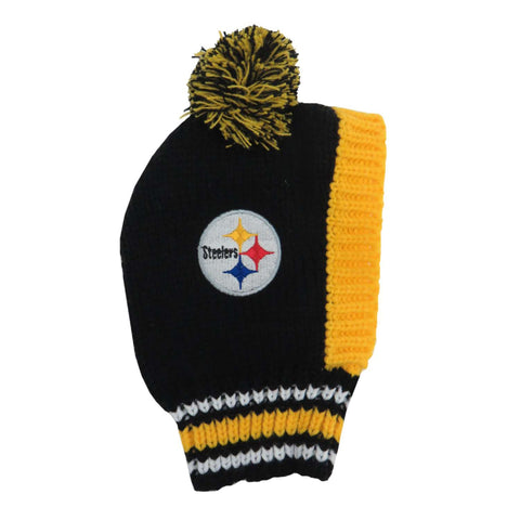 Pittsburgh Steelers Team Pet Knit Hat (Large)