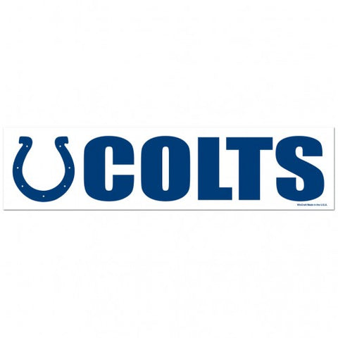Indianapolis Colts Decal Bumper Sticker