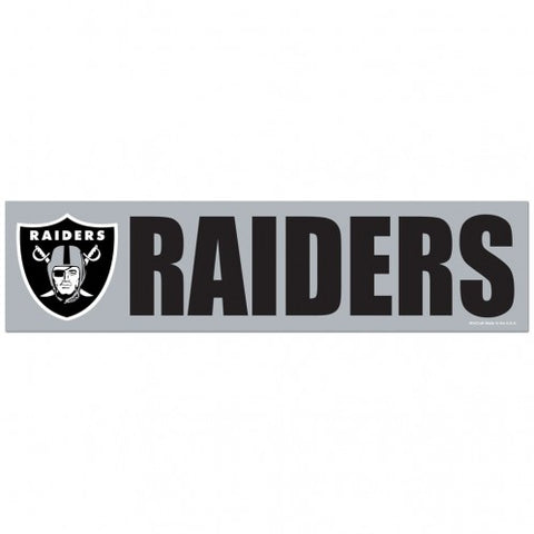 Oakland Raiders Decal Bumper Sticker