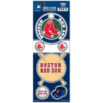 Boston Red Sox Decal 4x11 Die Cut Prismatic Style