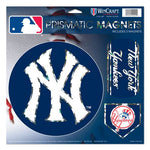 New York Yankees Magnets 11x11 Prismatic Sheet