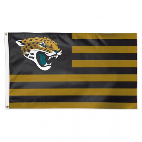 Jacksonville Jaguars Flag 3x5 Deluxe Americana Design