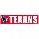 Houston Texans Decal Bumper Sticker