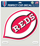 Cincinnati Reds Decal 8x8 Die Cut Color