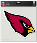 Arizona Cardinals Decal 8x8 Die Cut Color