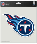 Tennessee Titans Decal 8x8 Die Cut Color