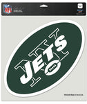 New York Jets Decal 8x8 Die Cut Color