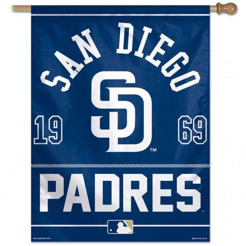 San Diego Padres Banner 27x37