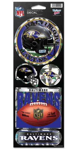 Baltimore Ravens Stickers Prismatic