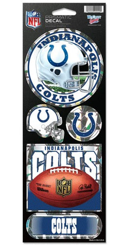 Indianapolis Colts Stickers Prismatic
