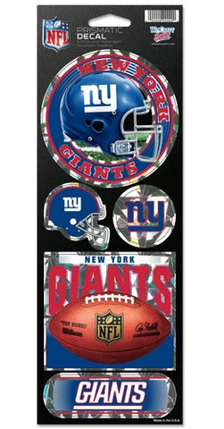 New York Giants Stickers Prismatic