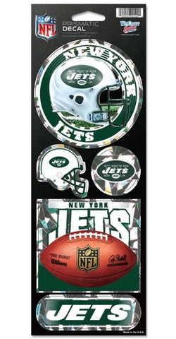 New York Jets Stickers Prismatic