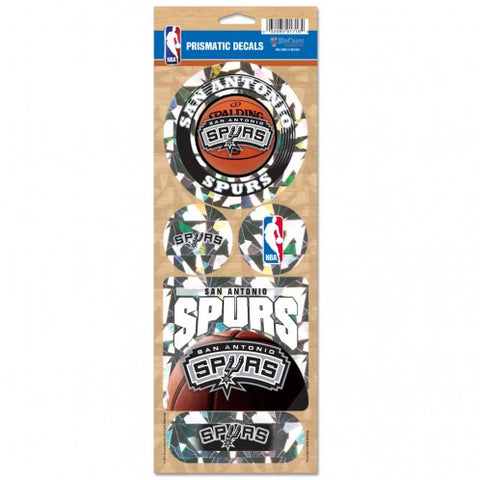 San Antonio Spurs Stickers Prismatic