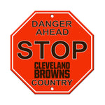 NFL Cleveland Browns Stop Sign