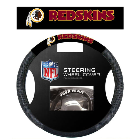 NFL Washington Redskins Poly-Suede Steering Wheel Cover