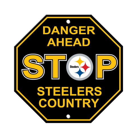 NFL Pittsburgh Steelers Stop Sign
