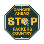 NFL Green Bay Packers Stop Sign