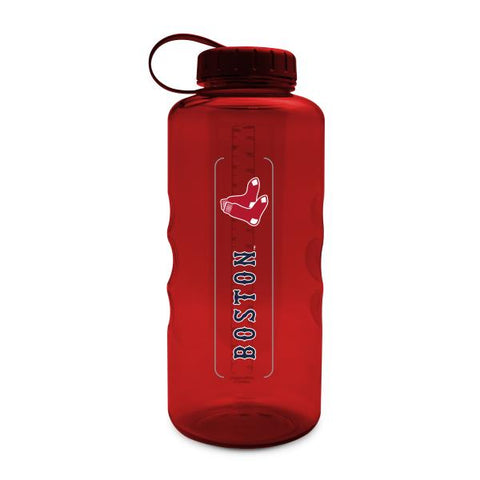BOSTON RED SOX  PLASTIC WATER BOTTLE - LARGE (66 oz)