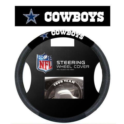 NFL Dallas Cowboys Poly-Suede Steering Wheel Cover