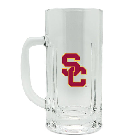 UNIV. OF SO. CALIFORNIA GLASS HEAVY DUTY KRAFT MUG - 20 oz