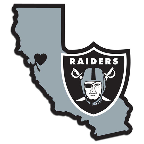 Oakland Raiders Decal Home State Pride