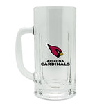 ARIZONA CARDINALS GLASS HEAVY DUTY KRAFT MUG - 20 oz