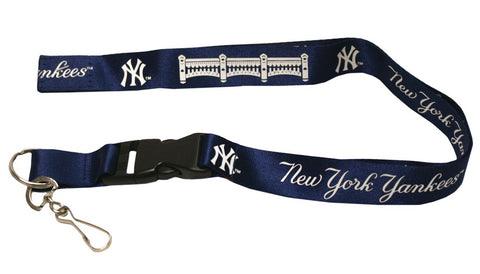 New York Yankees Lanyard - Breakaway with Key Ring