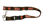 Cleveland Browns Lanyard - Breakaway with Key Ring