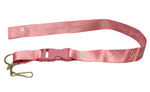 New York Yankees Lanyard - Breakaway with Key Ring - Pink