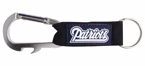 New England Patriots Carabiner Keychain