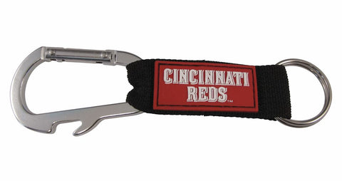 Cincinnati Reds Carabiner Keychain