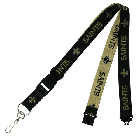 New Orleans Saints Lanyard Two Tone Style