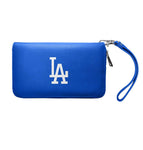 Los Angeles Dodgers Zip Organizer Wallet Pebble (Royal)