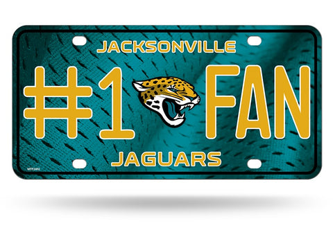 Jacksonville Jaguars License Plate #1 Fan