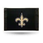 New Orleans Saints Wallet Nylon Trifold