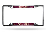 Cleveland Cavaliers License Plate Frame Chrome EZ View
