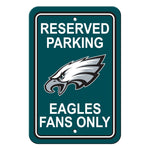 NFL Philadelphia Eagles Reserved Parking Sign