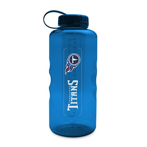 TENNEEE TITANS  PLASTIC WATER BOTTLE - LARGE (66 oz)