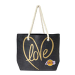 Los Angeles Lakers Rope Tote (Black Gold)
