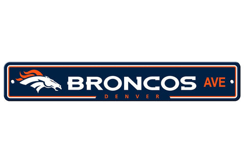 NFL Denver Broncos Street Sign