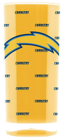 SAN DIEGO CHARGERS INSULATED SQUARE TUMBLER