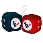NFL Houston Texans Fuzzy Dice