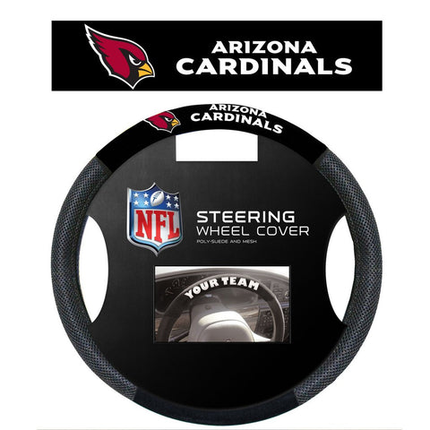 NFL Arizona Cardinals Poly-Suede Steering Wheel Cover