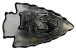 Kansas City Chiefs Auto Emblem - Silver
