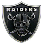 Oakland Raiders Auto Emblem - Silver