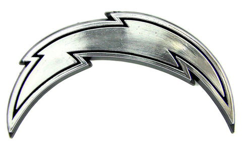 Los Angeles Chargers Auto Emblem - Silver