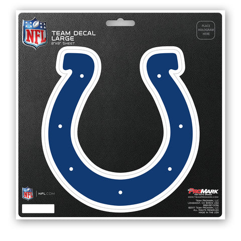 Indianapolis Colts Decal 8x8 Die Cut