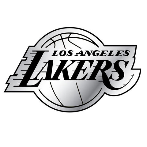 Los Angeles Lakers Auto Emblem - Silver
