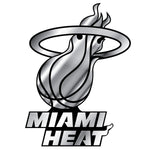 Miami Heat Auto Emblem - Silver